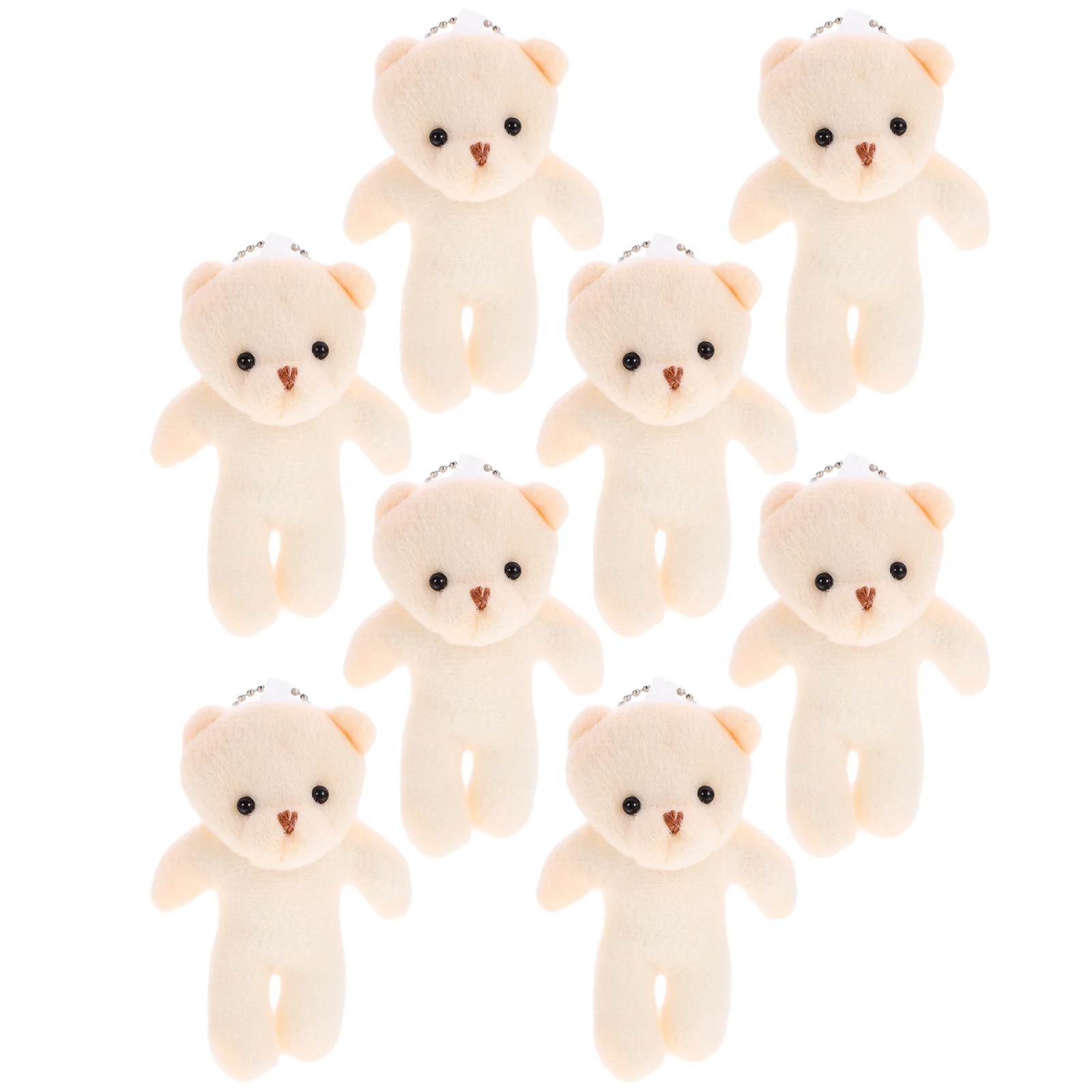 

Mini Plush Bear Toy Stuffed Tiny Bear Soft Animal Toy Purse Bag Hanging Pendant Stuffed Bear Tiny Bear Toy