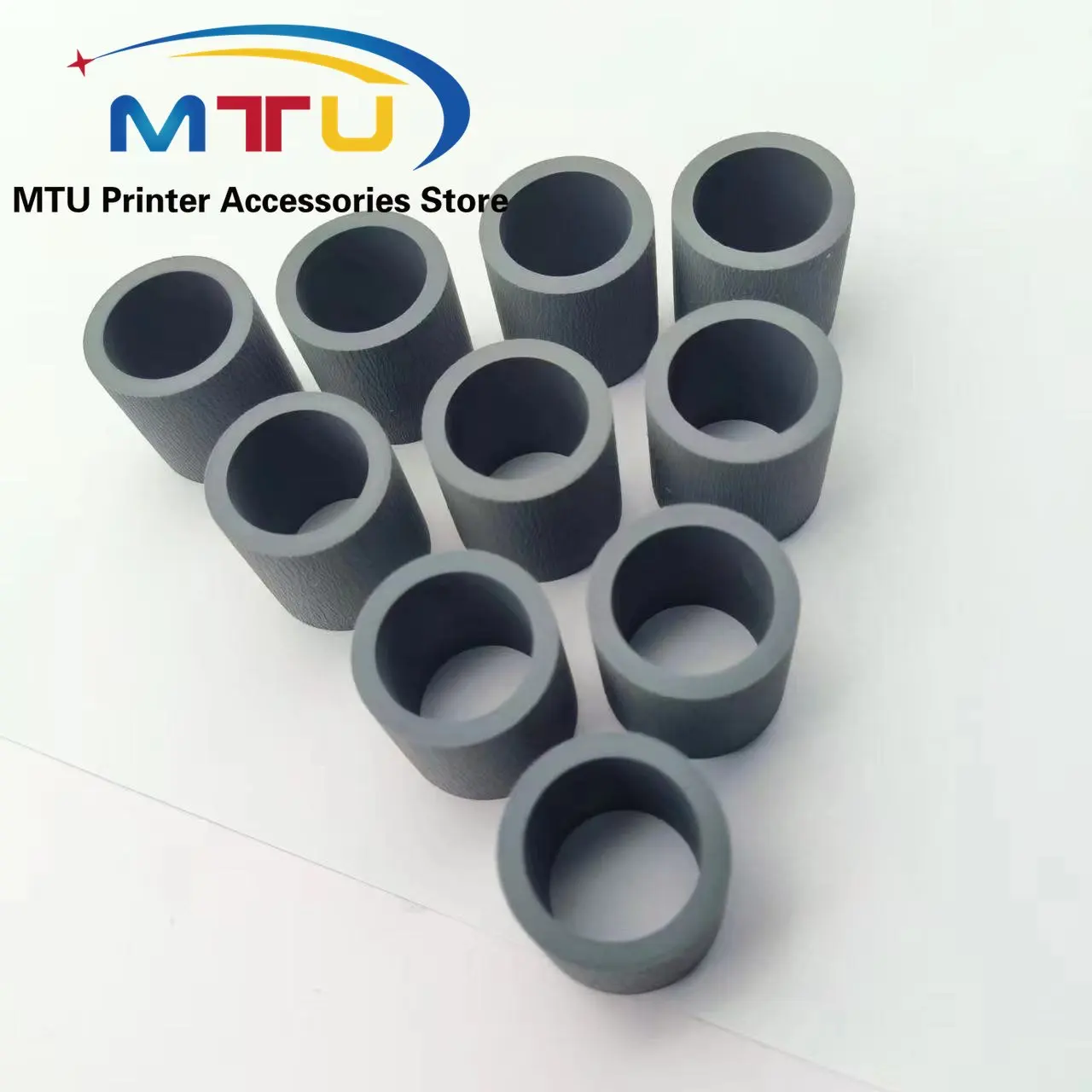 10X RM1-3763 RM1-6313 RM1-6414 RL1-0540 RL1-0542 RL1-2891 Paper Pickup Roller Rubber Tire for HP 1320 P3005 P3015 2035 2055 2727