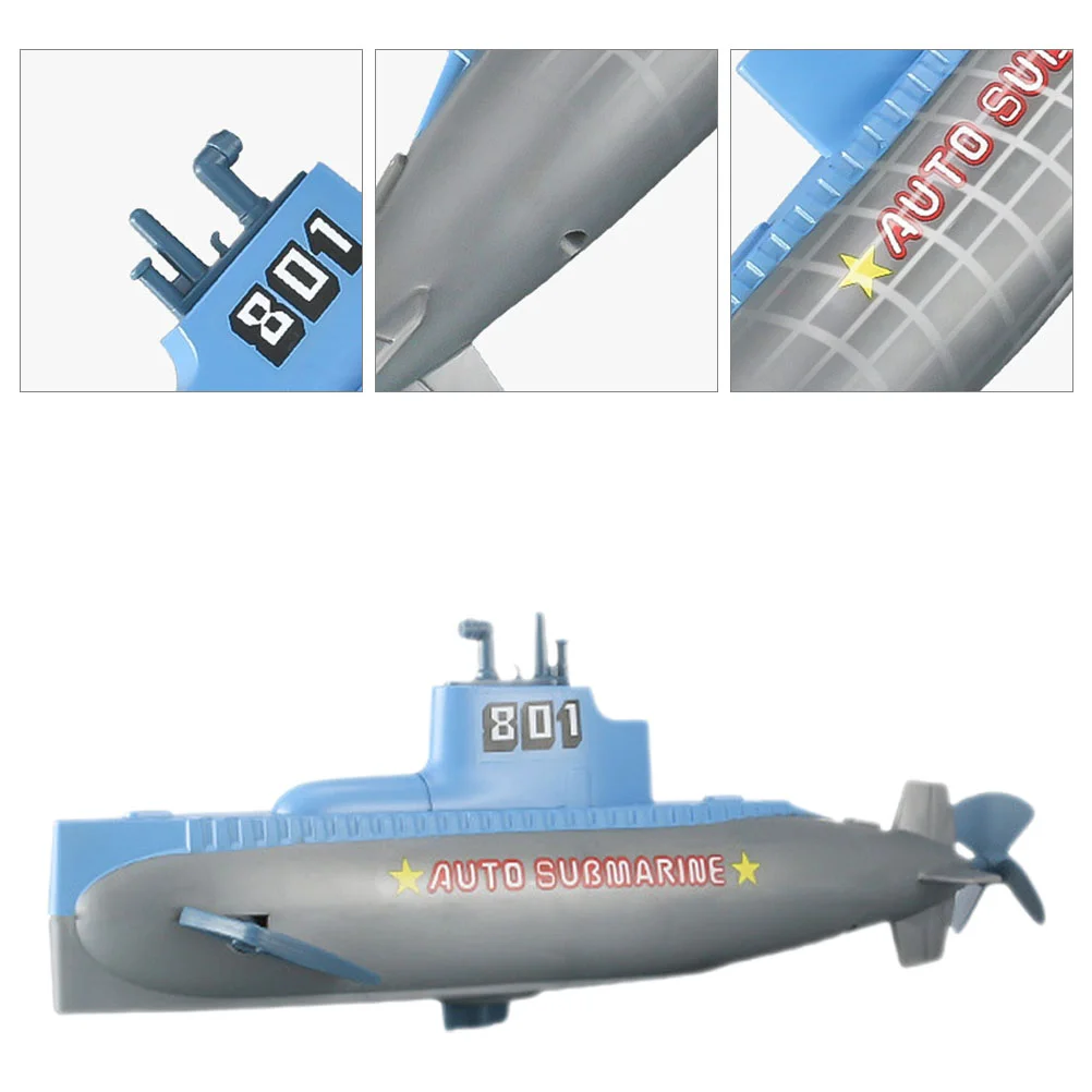 1Pc Simulation Submarine Bathing Toy Tricky Water Toy Baby Bathing Playthings Submarine Toy Water Playing Toys