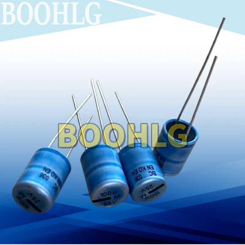 

5PCS 25V 100uF Water Blue Case BC036 Electrolytic Capacitor MAL203656101E3