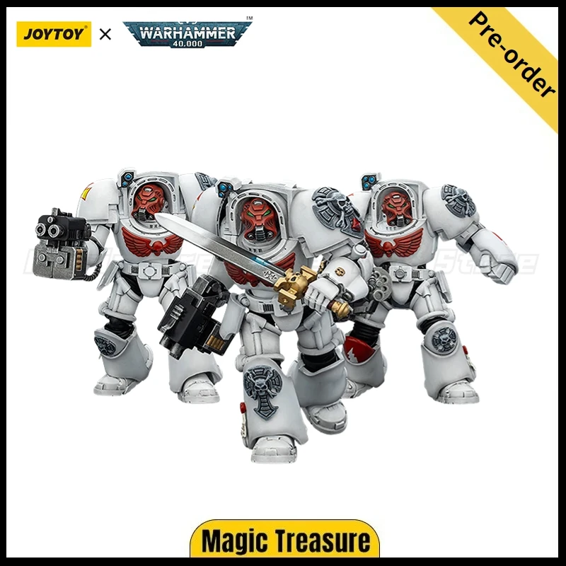 

Предзаказ: Оригинальная фигурка JOYTOY Warhammer 40K White Scars Terminator 1/18