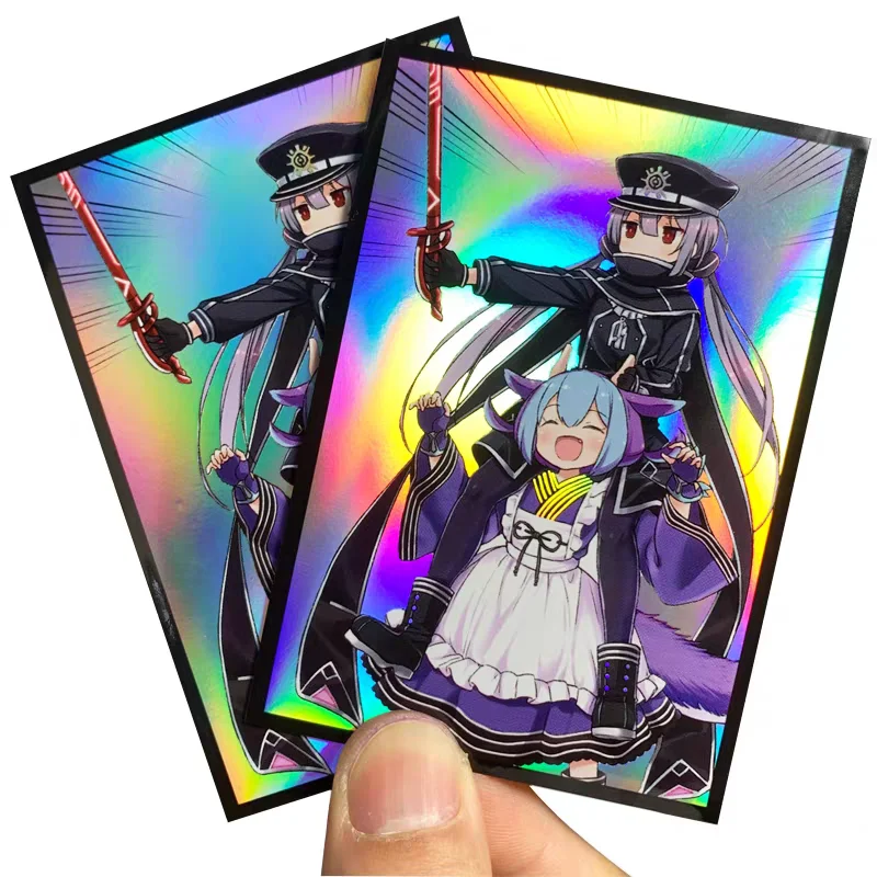 

63X90mm 50PCS Printing Anime Card Sleeves Japanese Size Trading Card Sleeves Perfect Fit YGO Card Gift Toys