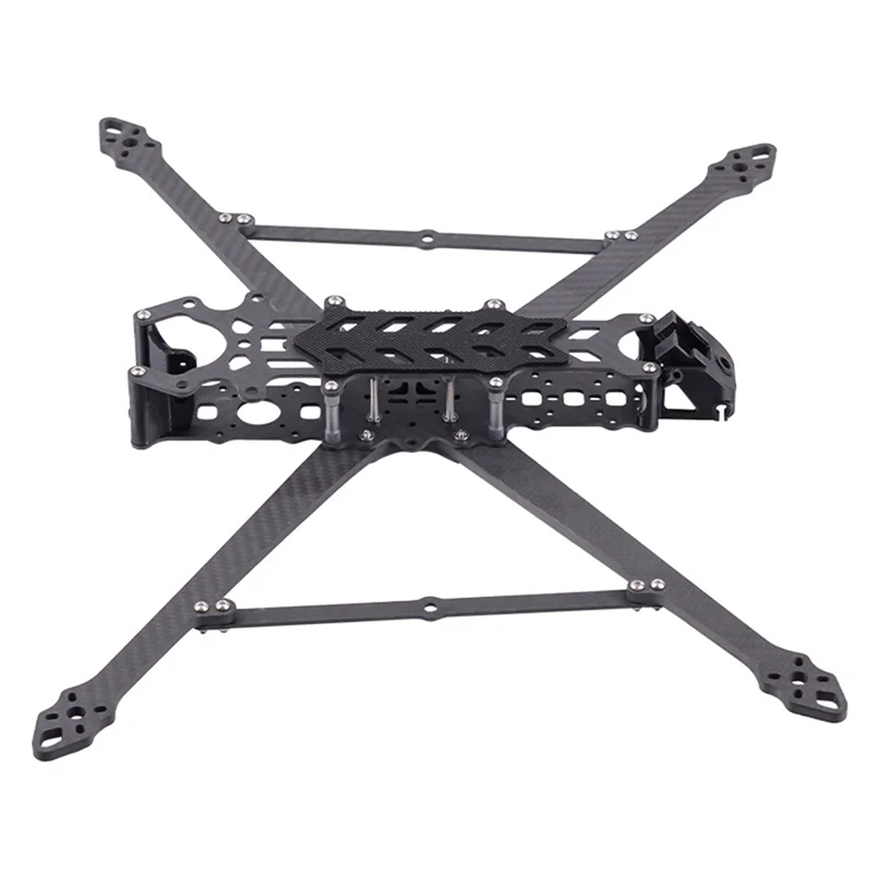 【スーパーディール】ヘビーデューティーフレームキット 10インチカーボンファイバーFPVドローンフレーム 450MMホイールベース 超長距離レーシングクロッシング