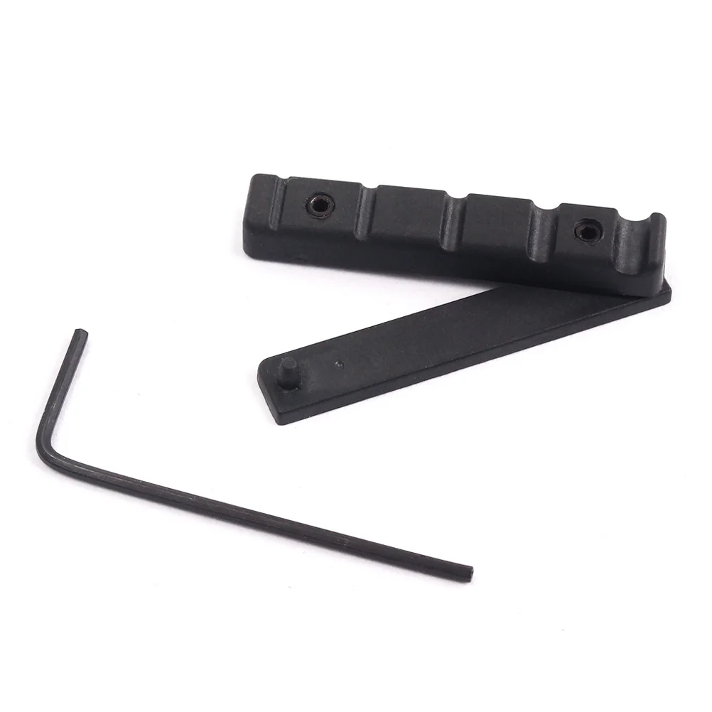 

Pom Bass Nut 5 String Slotted Brass Nut Guitar Replacement Bridge Saddle Durable Smooth Surface High Quality Superior Tone