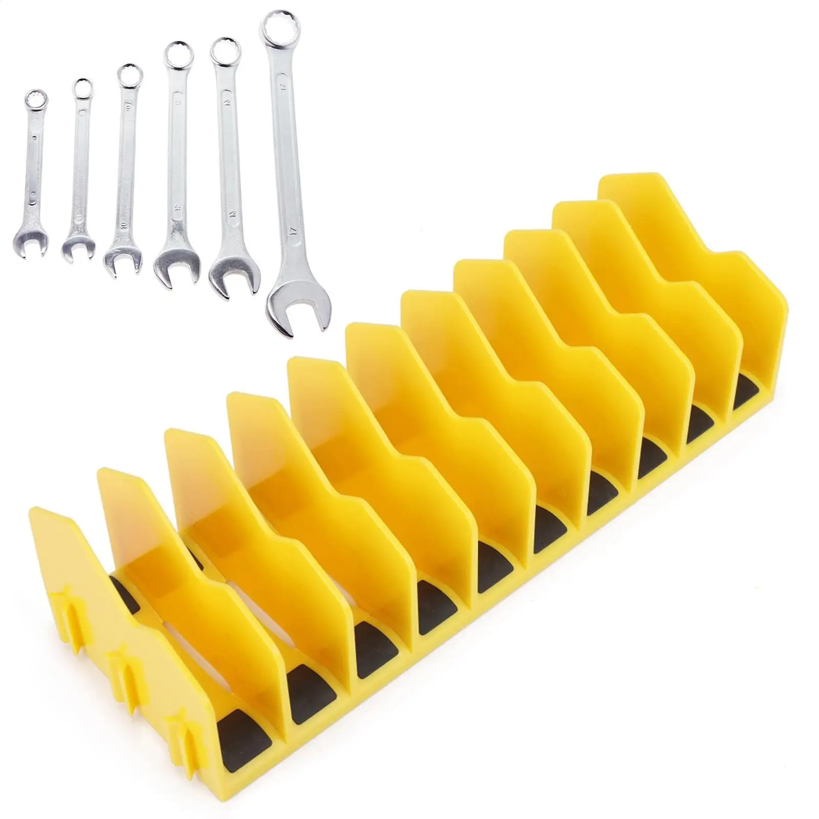 Práctico estante organizador de alicates que mantiene hasta diez alicates, cajón, caja de herramientas, alicates resistentes, organizador de herramientas, estante de almacenamiento que ahorra espacio