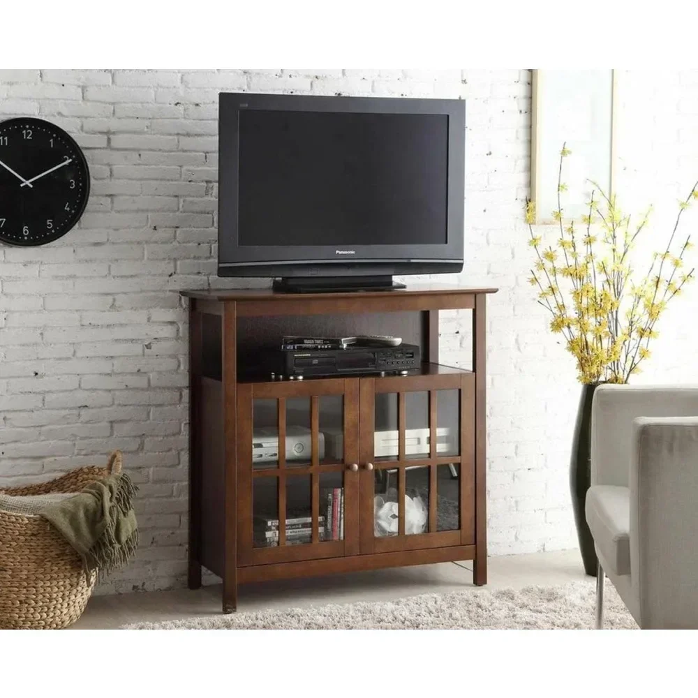 

L1218 Designs2Go 3-уровневая подставка для телевизора Big Sur Highboy, 36 дюймов Д x 15,5 дюймов Ш x 35,5 дюйма В, эспрессо