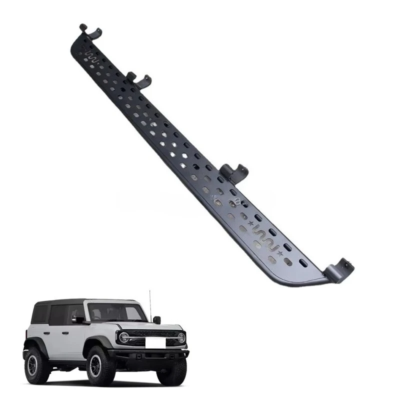 High Quality Aluminum Alloy Quick Release Pedal Decorative Cover Side Pedal for Ford Bronco Accessoriescustom