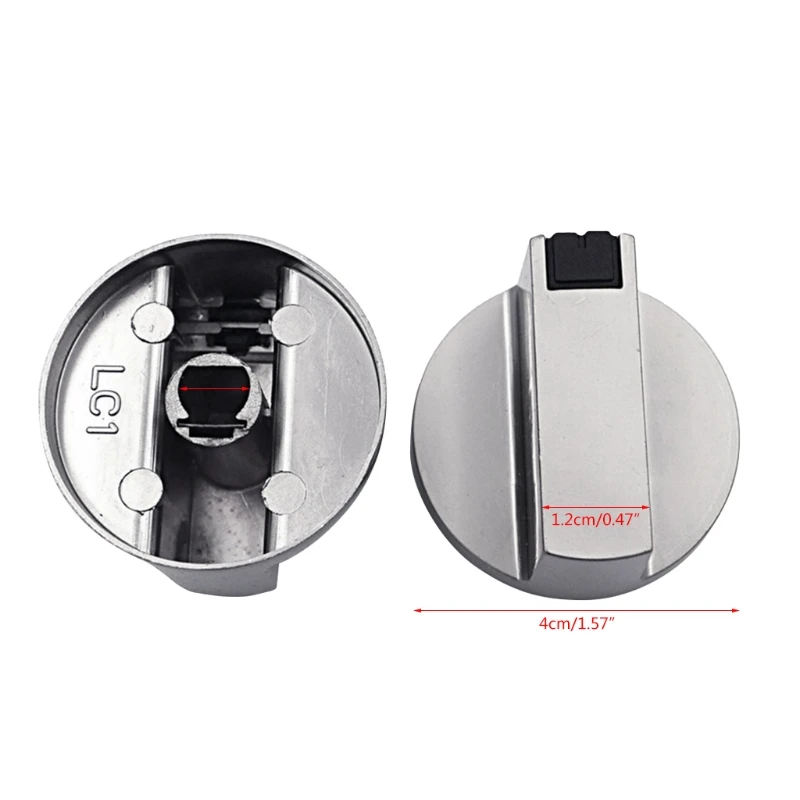 เตาอบสวิทช์หมุนแก๊สเตาปุ่มควบคุมสำหรับ Control Dial ลูกบิดอะแดปเตอร์ Heavy Duty โลหะ Cooktop ควบคุม Dropshipping