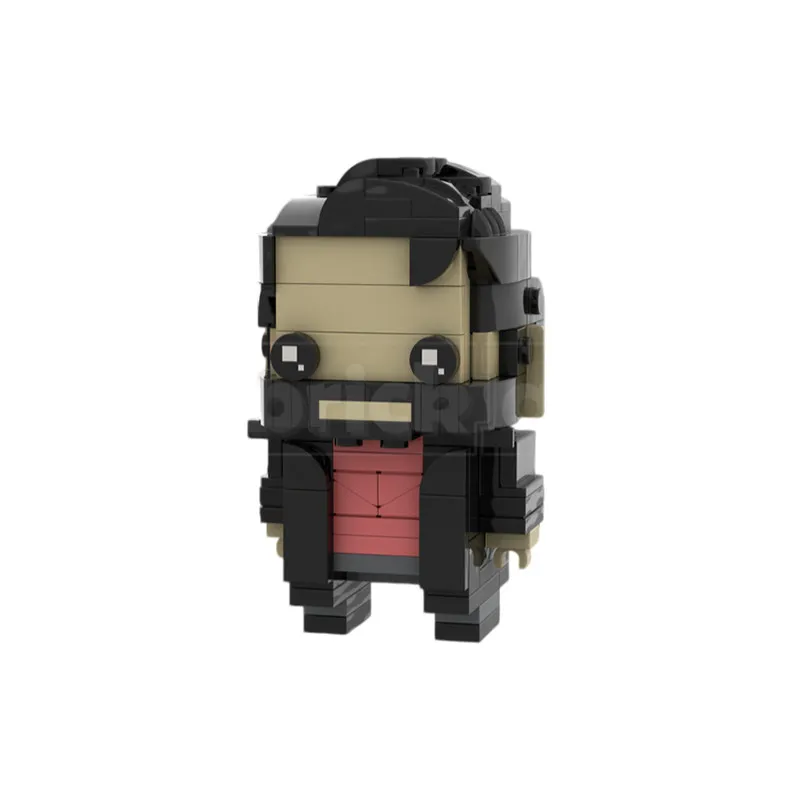 MOC Star Voyage Prodigy Serie Rok Jankom Charaktermodell Bricksheadz Puzzle-Stil Baustein-Spielzeug Geschenk Dekoration – Detail 6