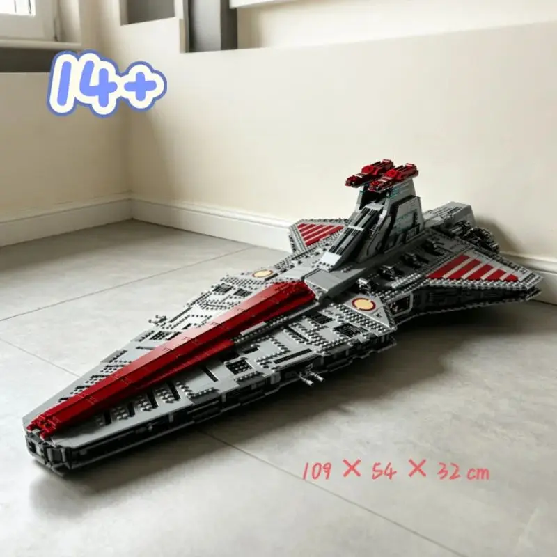 2026 New 5374PCS Bricks Venator-class Attack Cruiser Building Model UCS Build-it-yourself Toy for Adults Christmas Birthday Gift