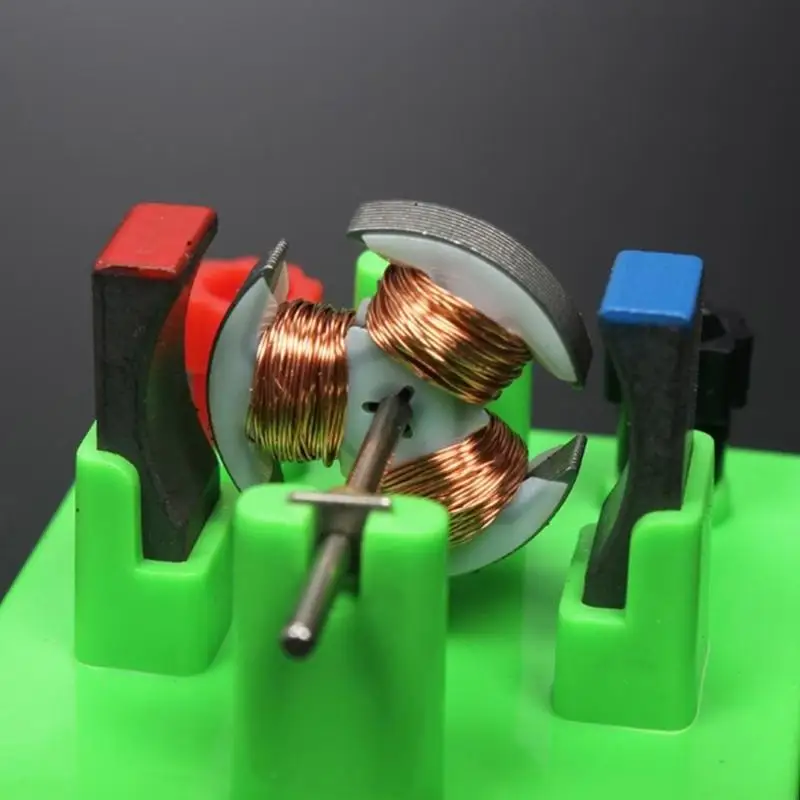 G5GA Open Type Direct-Current Motor Model Electricity Experiment Direct-Current Motor Physics Teaching Tool for Educational