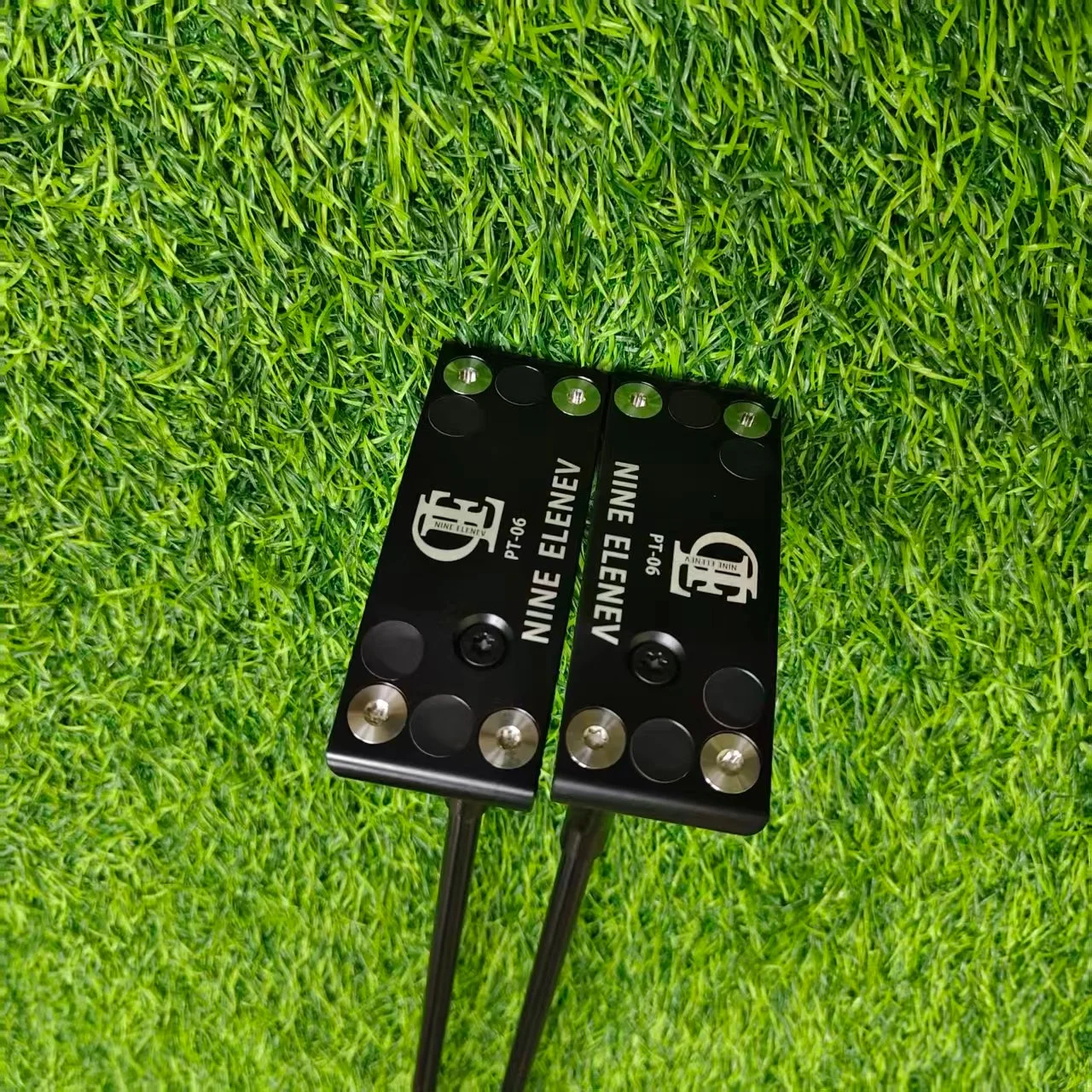 NEpt06 2.2right hand putter/left hand Golf Putter, head made of 303 stainless steel, with a black stainless steel shaft, lengths