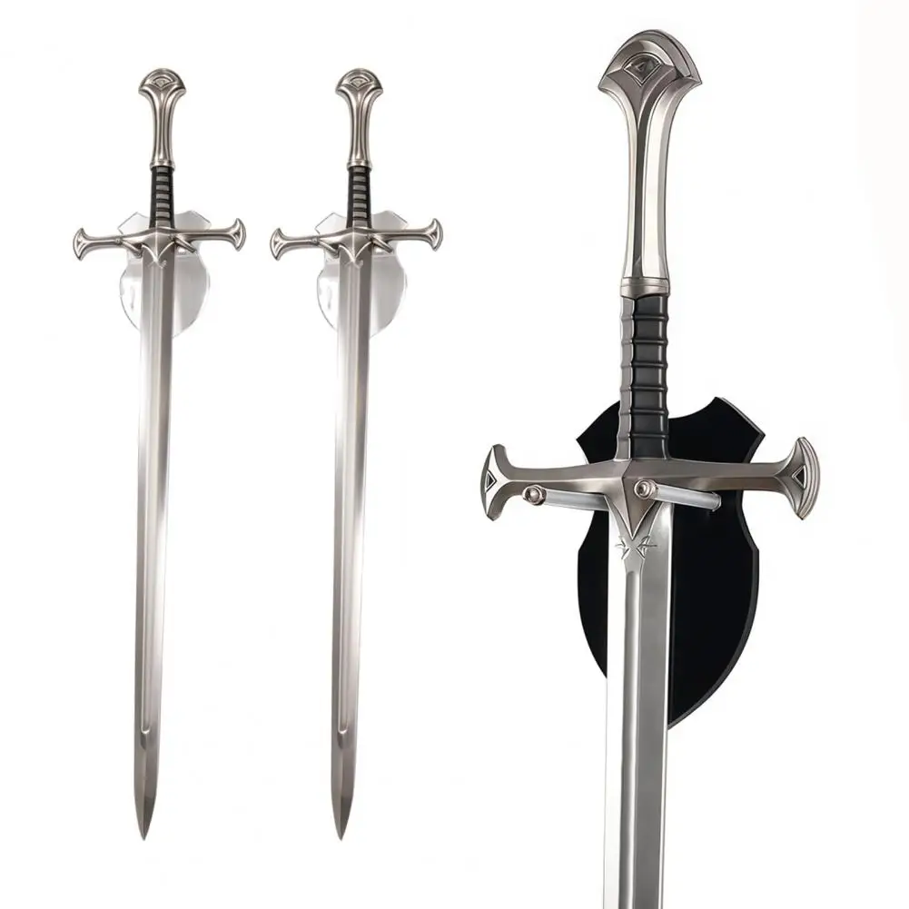 Wall Mounted Swords Display Stand Decorative Wall Holder for Fantasy Props Acrylic Swords Wall Mount Rack Vertical for Game