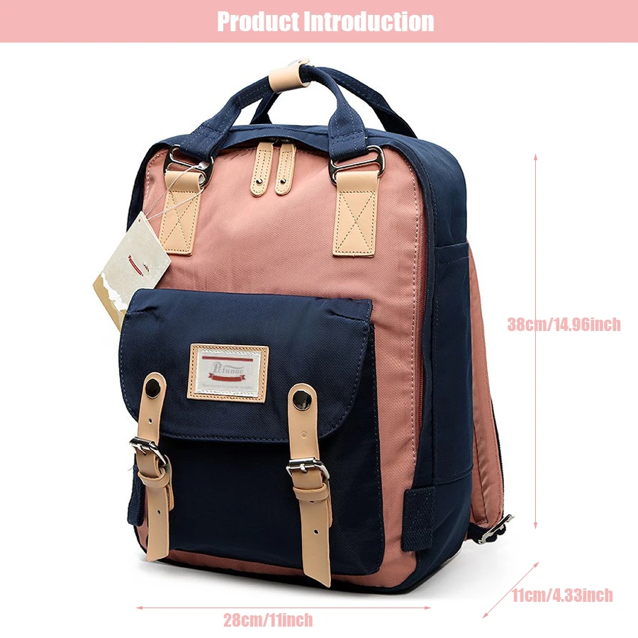 Laptop Backpack for Women 14 Inch Laptop Bag , Fashion Backpacks Teacher Nurse Vintage Daypacks Bookbag for College School Work