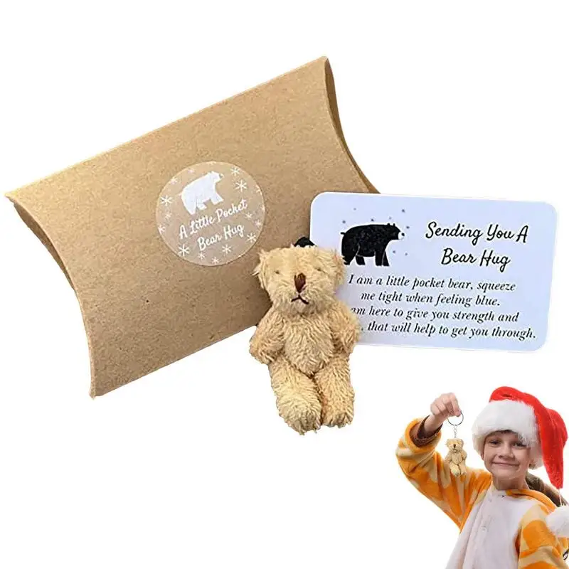 

Pocket Hug Bear Sending You A Bear Hug Pocket Hug Love Little Bear Long Distance Relationship Gifts For Him Friendship Gifts For