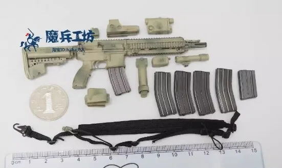 SoldierStory SS067 1/6 Scale HK416 Gun Model for 12'' Male Figure FBI2.0