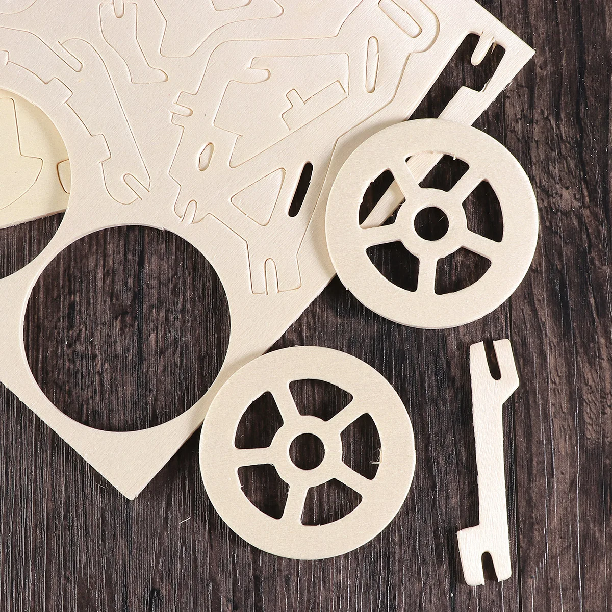 

Off-road Vehicle Puzzle Wooden Puzzles Toys Intellectual Development DIY Educational 3D Jigsaws