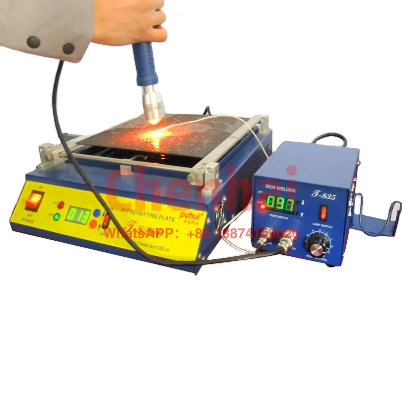 

CH infrared heating gun,T835 bga rework station,irda welder, IR soldering ,welding machine