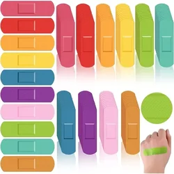 Vendajes autoadhesivos impermeables de PE para primeros auxilios, vendajes coloridos, yeso para heridas, parche para la piel, cinta wundplast, 60 unids/set