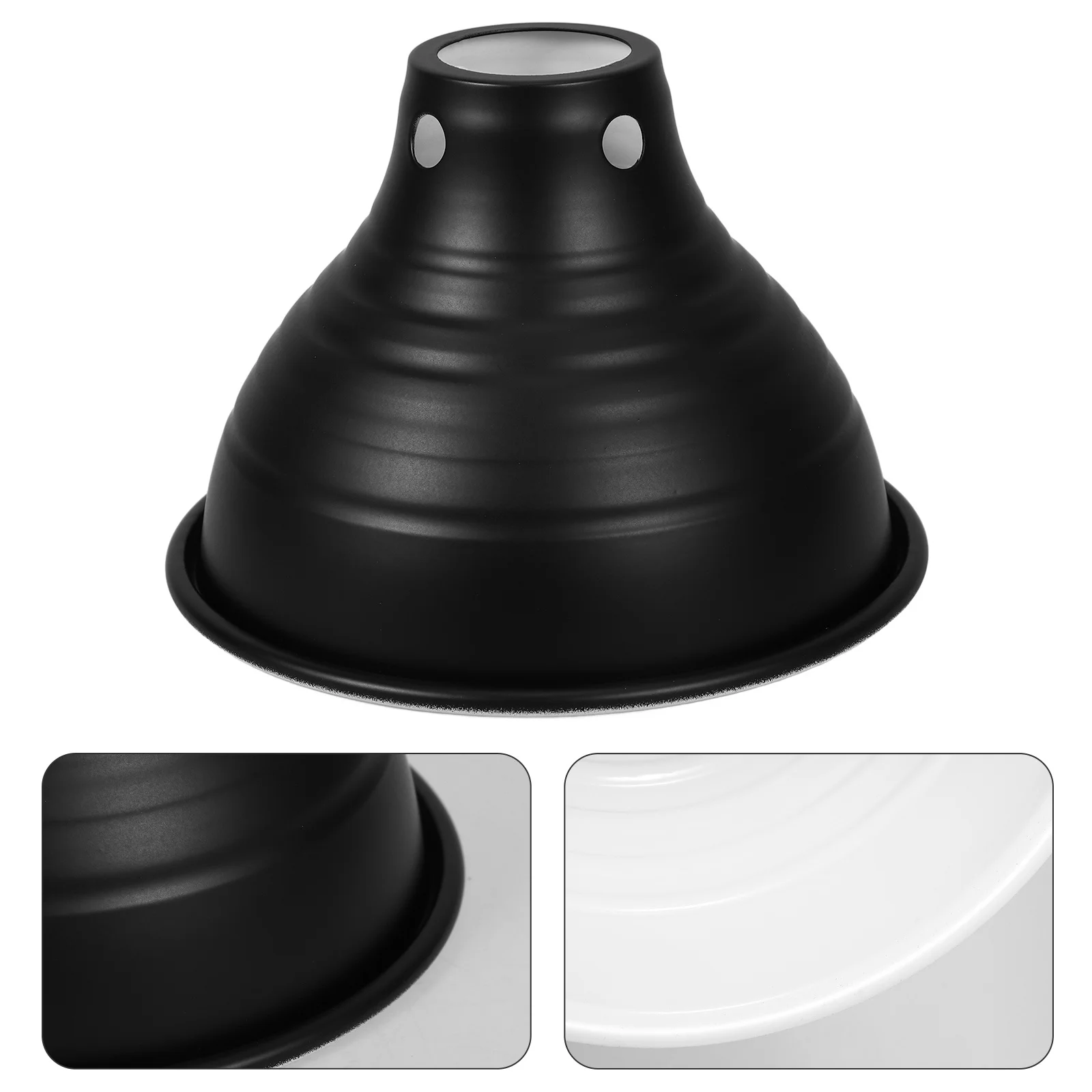 

Heating Lamp Cover for Reptile Box Insulated Reflector Lampshade for Efficient Light Utilization Pet Habitat Comfort