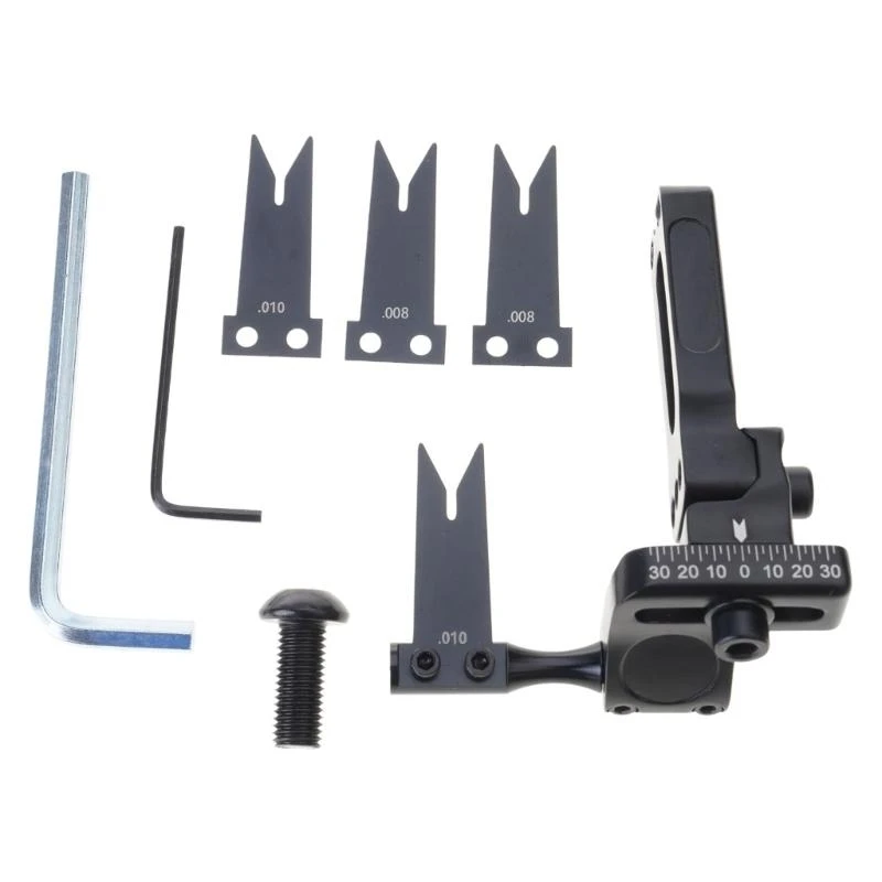 R6fe professionele aluminium pijlen rusten met horizontale aanpassing en installatie -schietpartijen jachtaccessoires