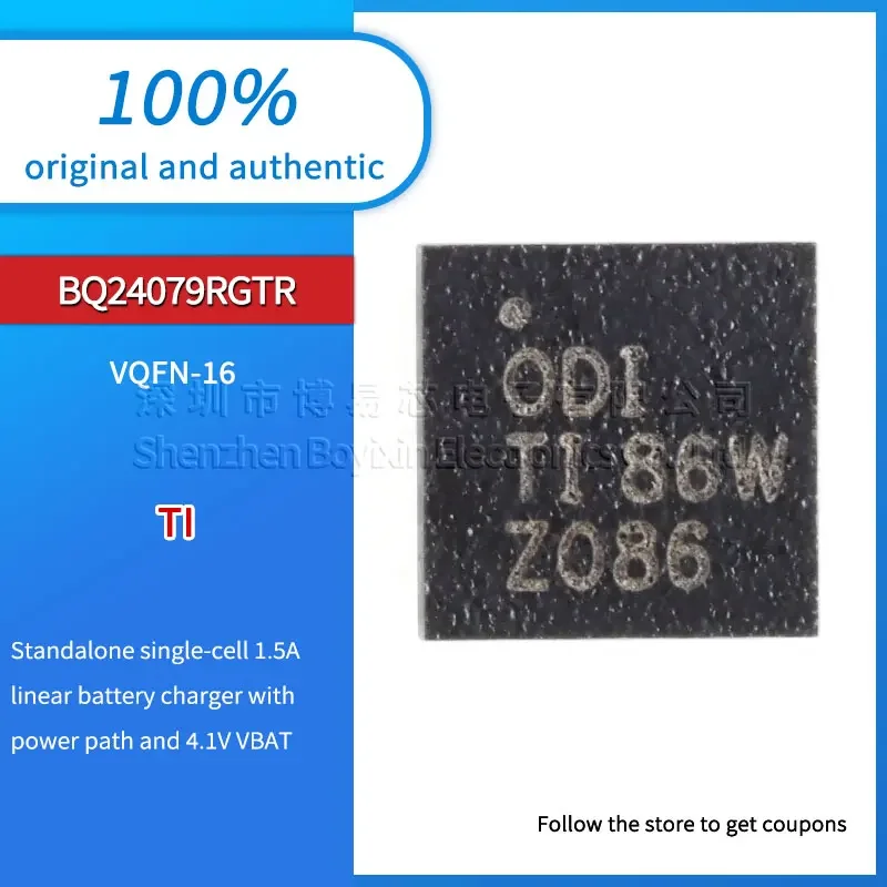 

Original genuine patch BQ24079RGTR silk screen ODI VQFN-16