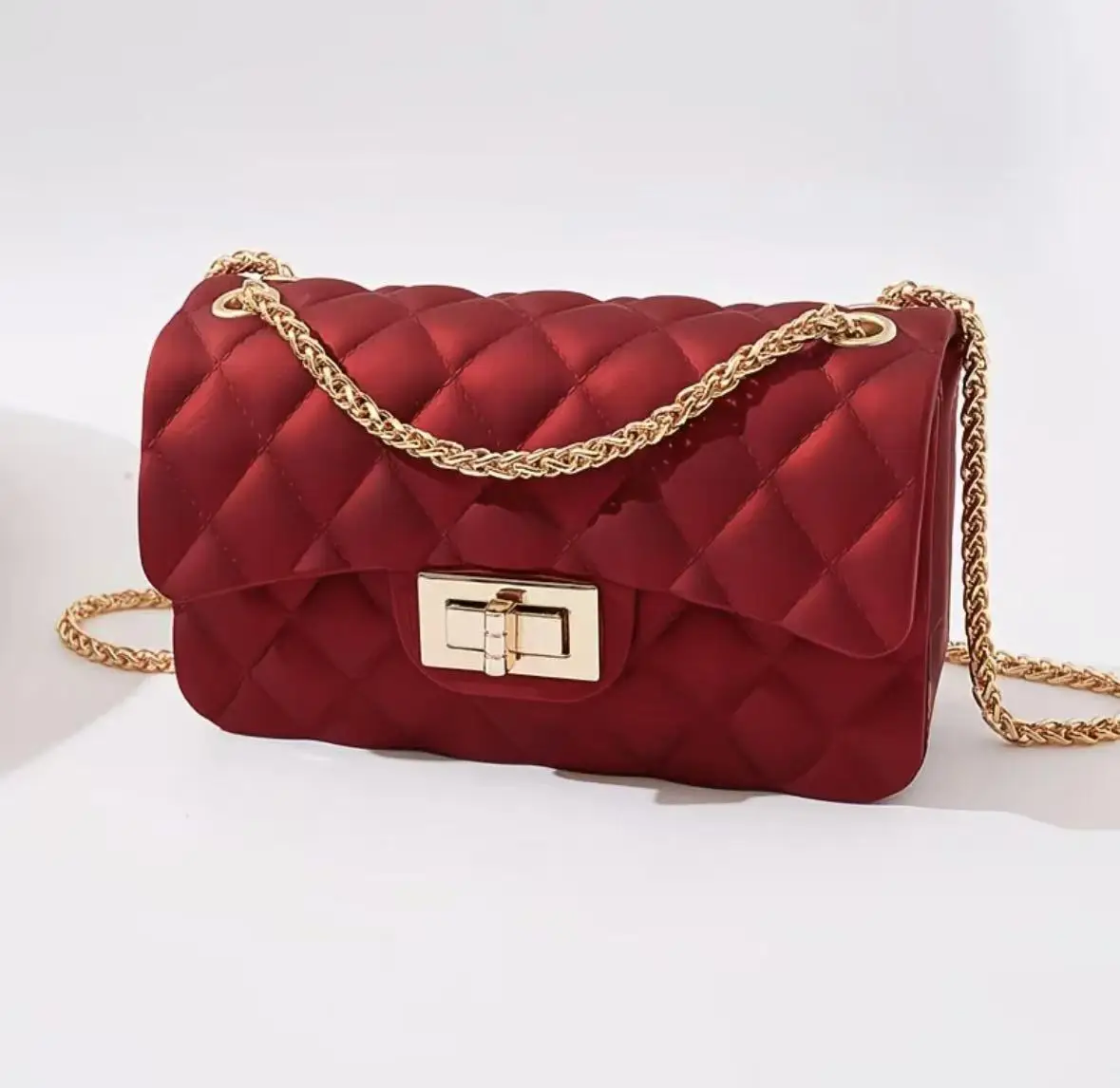 

NIGO Women's Solid Color Removable Shoulder Strap Leather Single Shoulder Crossbody Handbag Bag Bags #FWRD74362