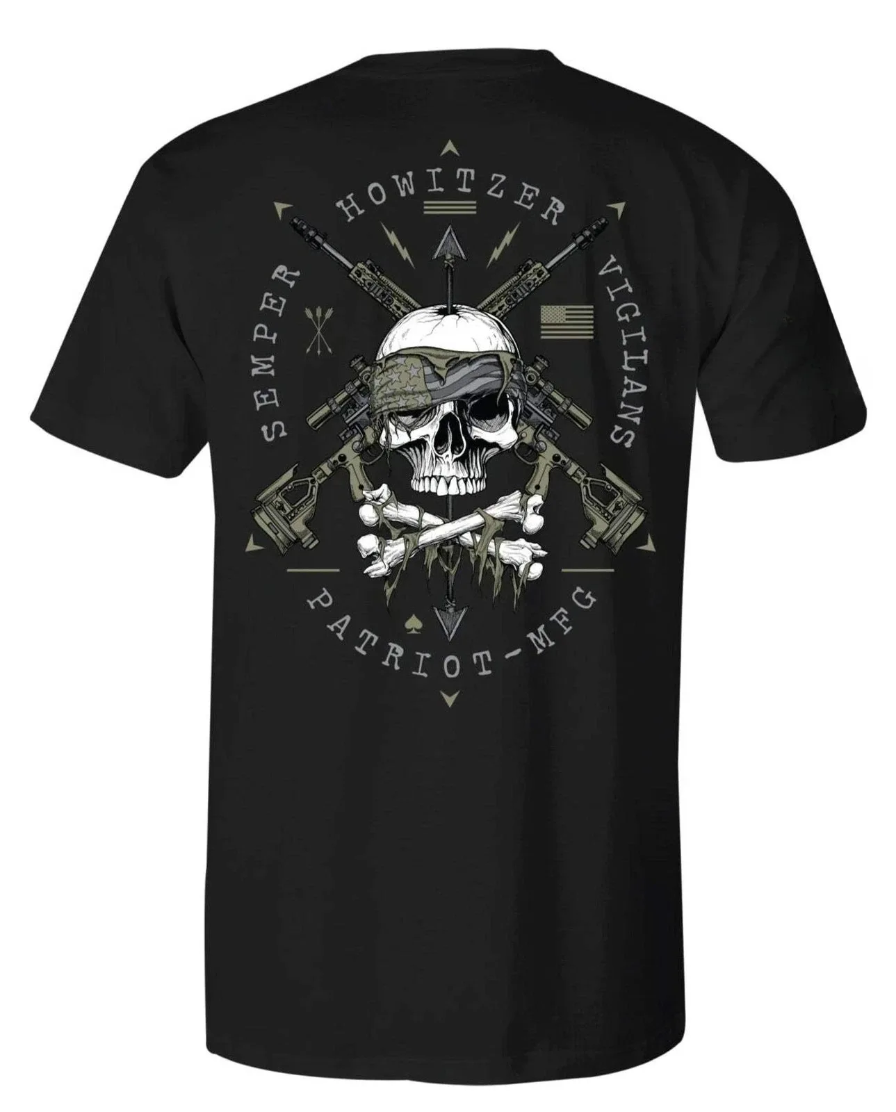 2026 Summer Howitzer Style Men's T-shirt Snipers Lair Military Grunt MFG - Suitable for Sports Wear T-shirt for Men and Women