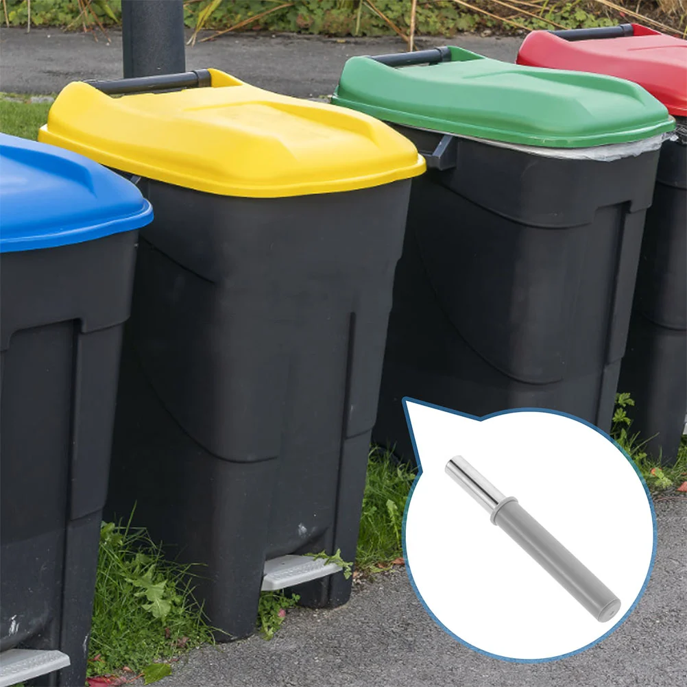 2 Pcs Trash Can Accessories Stainless Steel Damper Replacement Garbage Buffer Cans Closer Dampers Damping Quiet