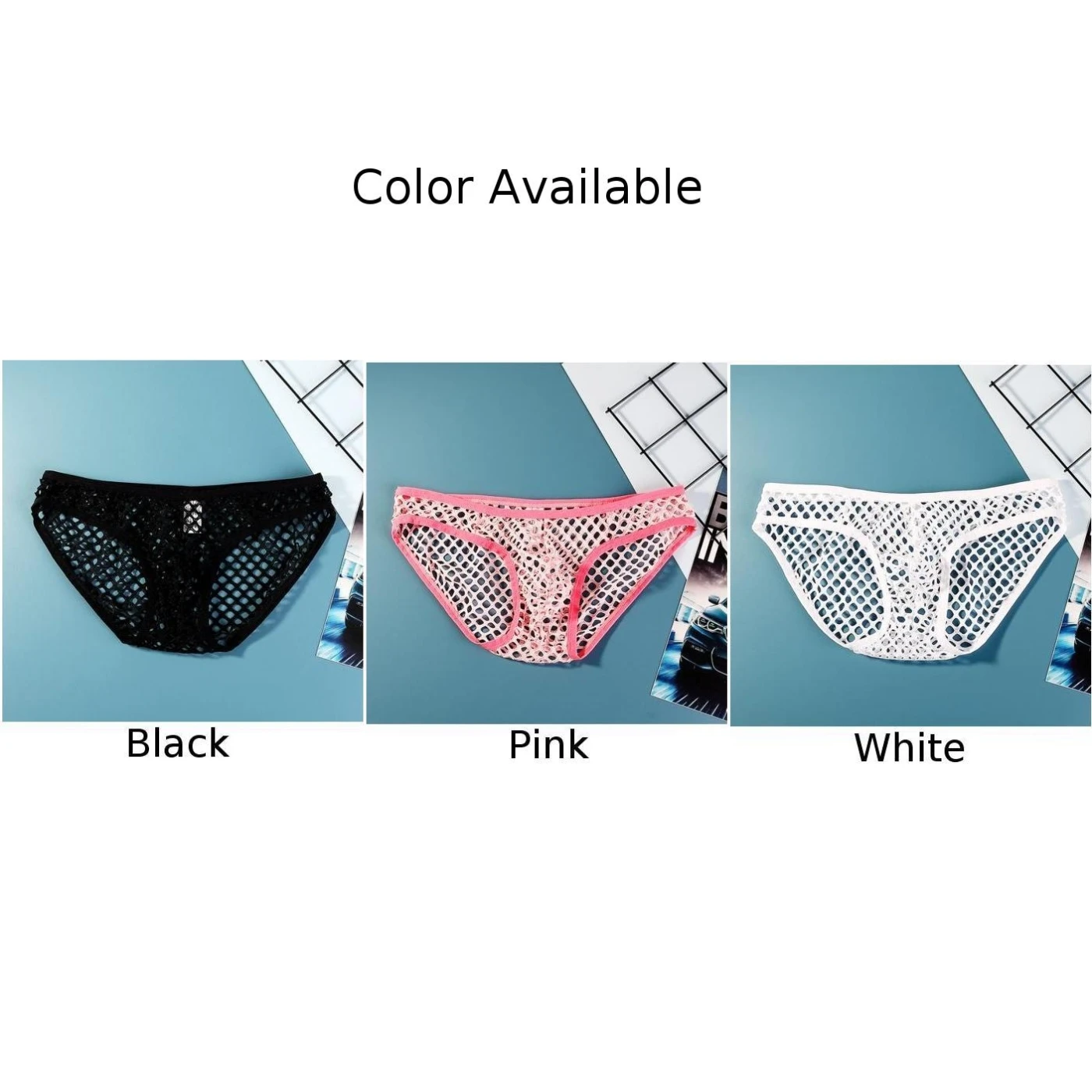 Underpants Underwear Sexy Soft Pouch Thong 1pcs M~2XL Panties Polyester Comfortable Knickers Lingerie Low-Rise