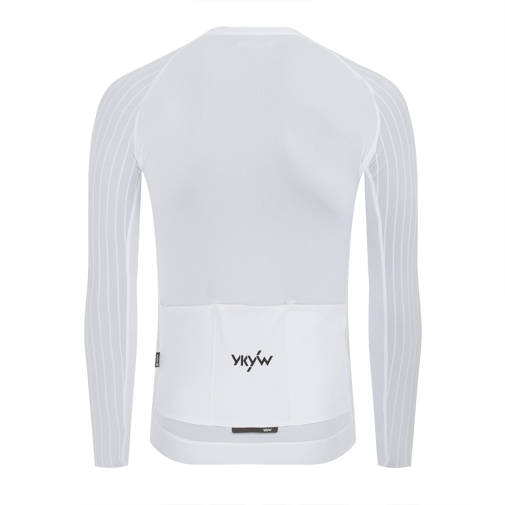 YKYWBIKE Herren-Radtrikot Langarm 2026 Rennrad-Shirt YKK Fahrradtrikot Atmungsaktiv Aerodynamisch Raglan-Ärmel – Detail 13