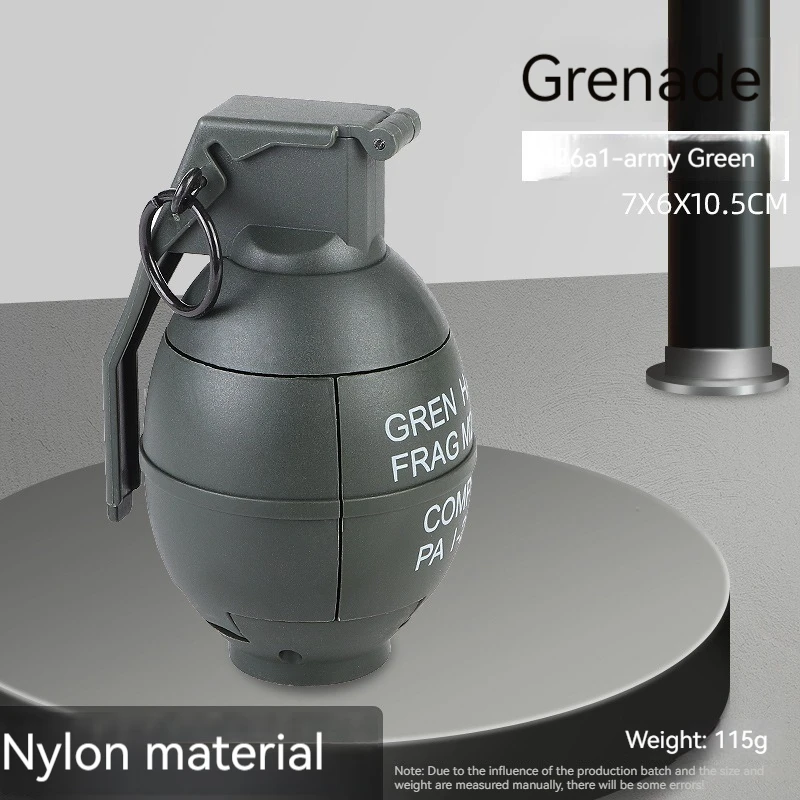 BM26a2 M18 グレネードトイ ゲルボールランチャー ウォーターボム バースト 再利用可能 シミュレーション 子供のおもちゃ CS ナイロン素材 6mm-8mm 屋外用