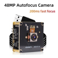 SVPRO 48MP Fast Autofocus 200ms USB Camera Module 4K 1080P 30fps Industrial Webcam Board UVC Driver Caemra for Raspberry Pi