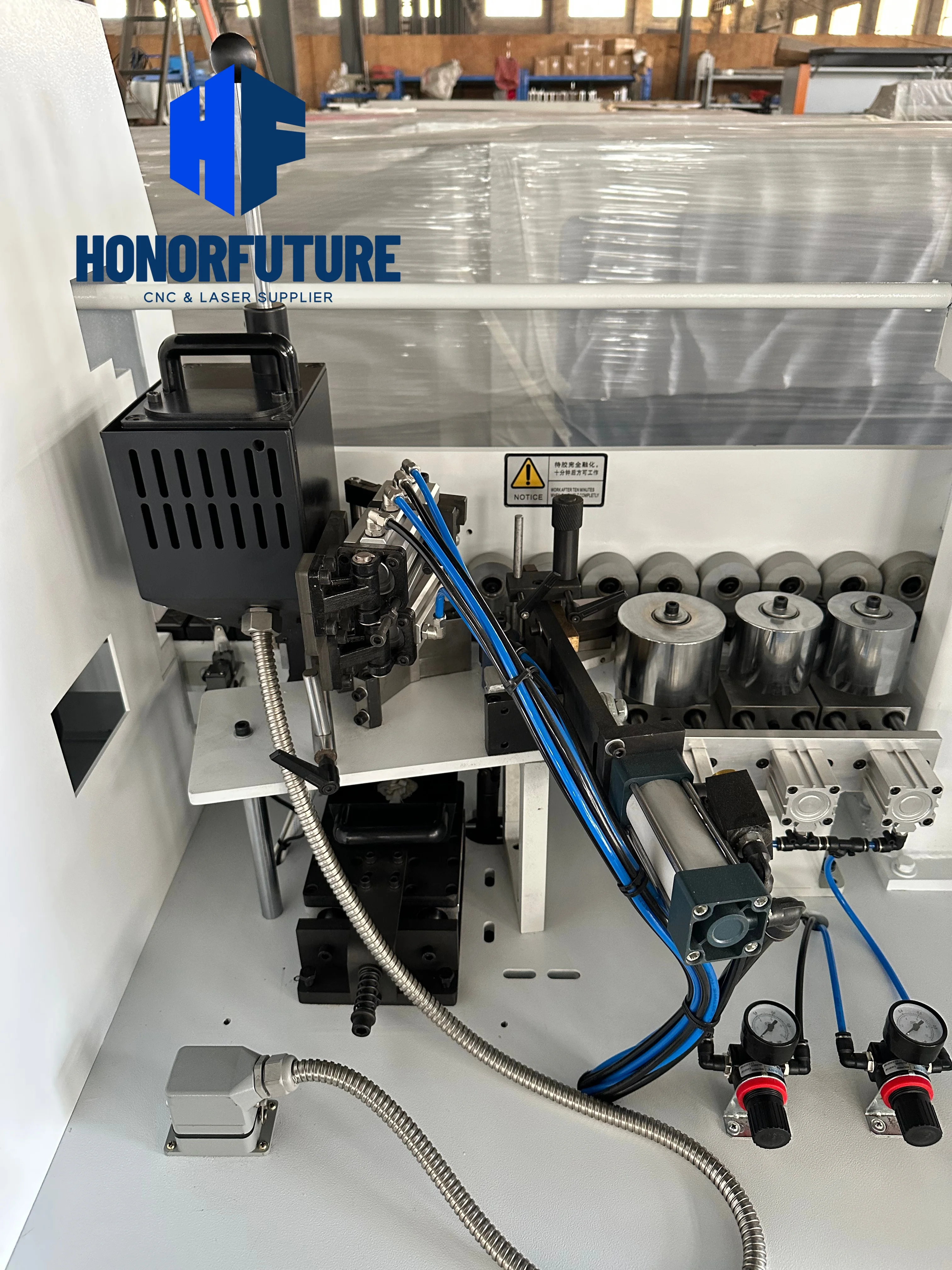 Fully Automatic Edge Banding Machine Multifunction Edge Bander for Wood High Efficiency Wood Based Panels Machinery