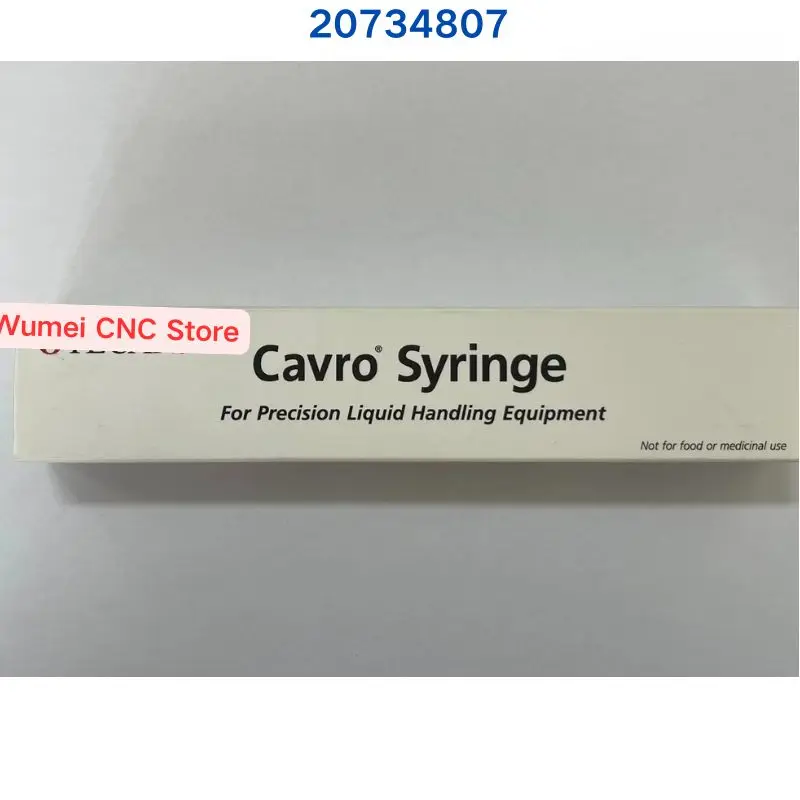 gloednieuw voor TECAN Cavro XLP 60 mm lange slagspuit 5 ml 20734807