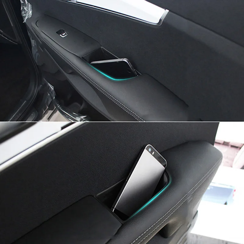Car Accessories For Kia Sorento UM 2016 2017 2018 2019 Front Door Handle Storage Box Center Console Glove Bin Armrest Holder