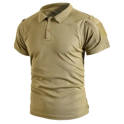 Men's Summer Quick Dry T-shirt Camping Hiking Trekking fishing Breathable Pullover Climbing Tees Casual Cargo Trainning Shirts