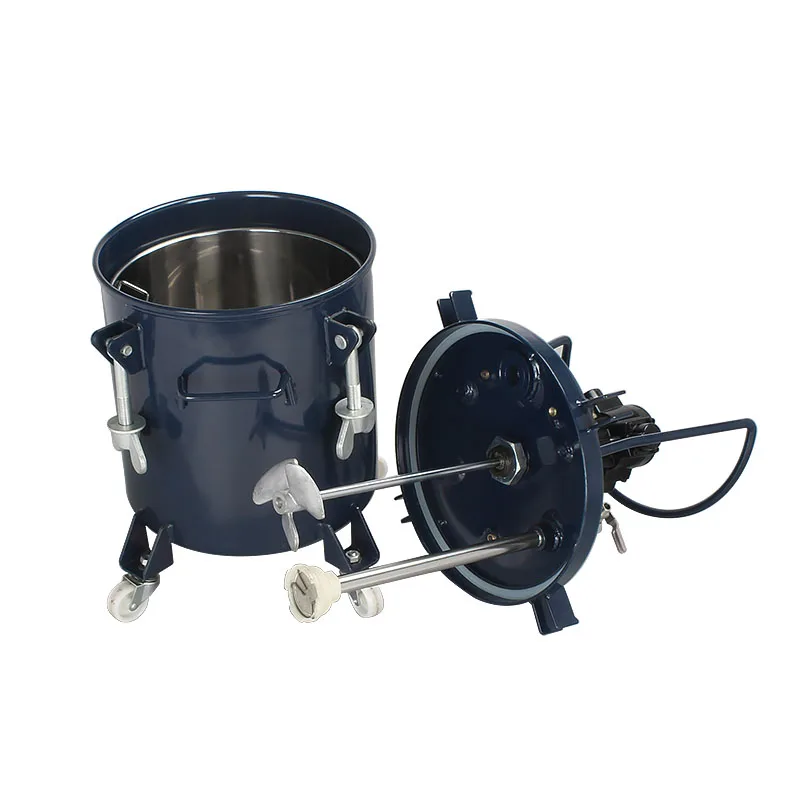 Factory Direct 304 Stainless Steel 20L Pressure Tank Pneumatic Mixer for Painting Dispensing Machine