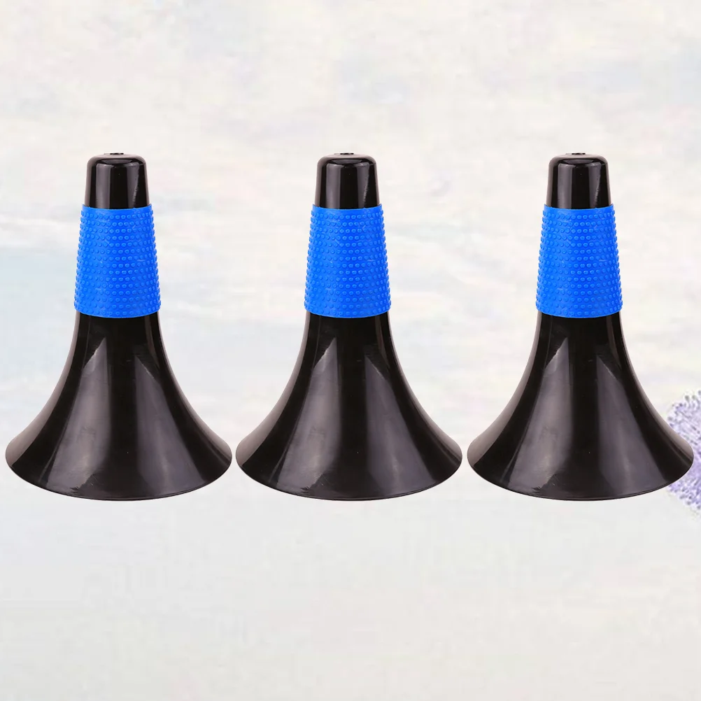 

3 Pcs Outdoor Spot Markers Cones Sports Equipment Soccer Sign Football Obstacle Windproof Indoor