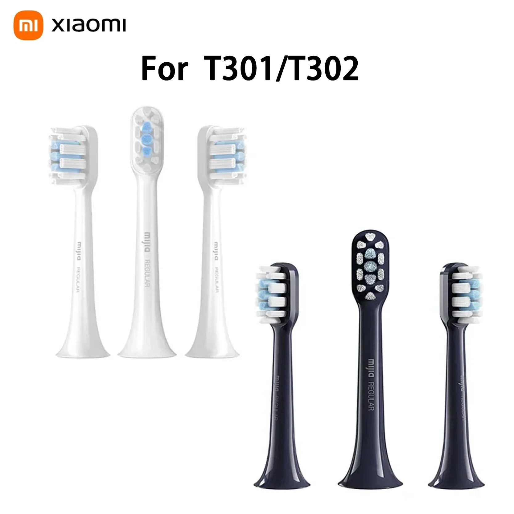 

Оригинальная сменная головка для электрической зубной щетки Xiaomi Mijia T301/T302 Sonic Smart, аксессуары для чистки зубных щеток