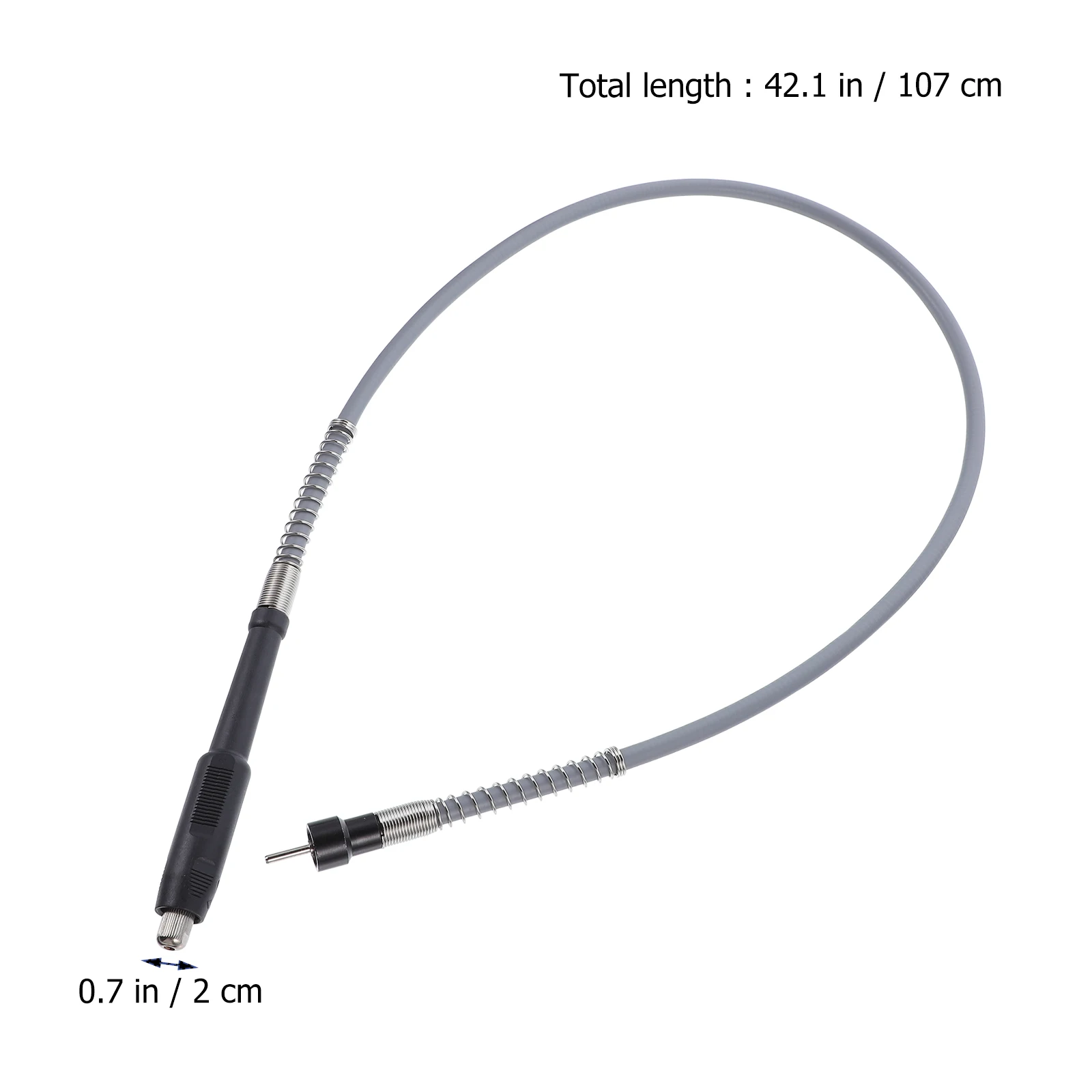

Flexible Shaft 3.2mm Copper Chuck 237g Drill Extension Cable Rotary Tool Spiral Cord Adapter Attachment Flexible Drill