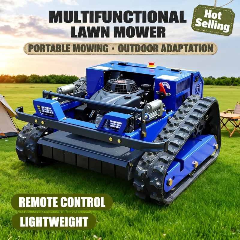 Customized Premium high-power household mini intelligent remote control mower suitable for multiple terrain conditions
