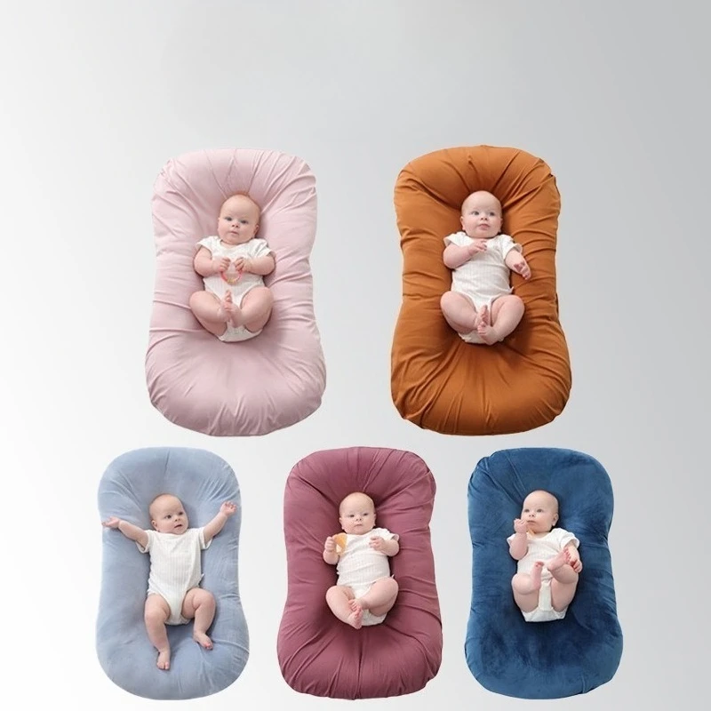 انفصال Babynest المحمولة للطي سرير الطفل آلة قابل للغسل تقليد الرحم الوليد النوم الملحقات لينة مريحة #2