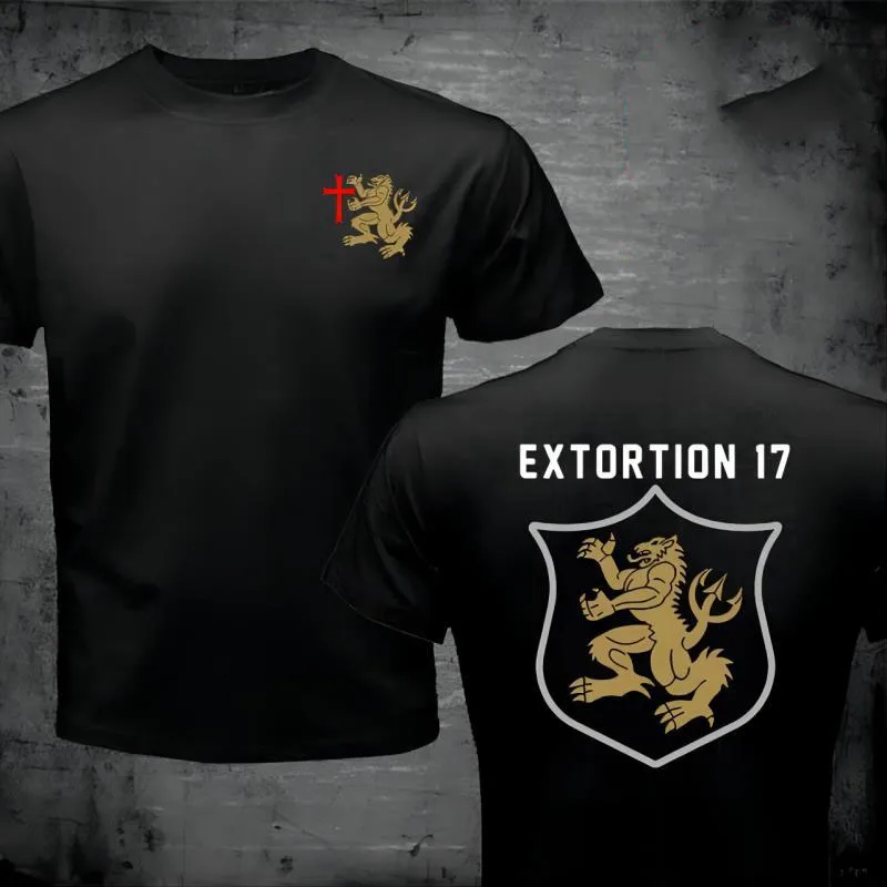 Norway Marines Extortion 17 Gold Squadron Nswdg T-Shirt Cotton Tee S-6Xl Streetwear Tshirt New Popular Retro Unisex Men T Shirts