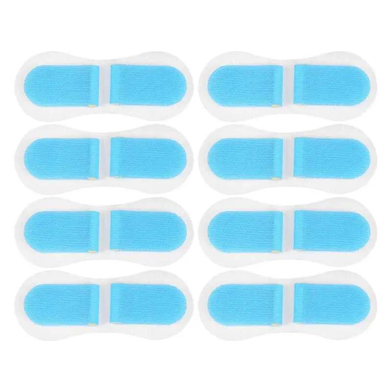 

8 Pcs Fixation Adhesive Stickers Patient Stabilizing Fixed Tape Bracket Fixing Device Stabilization Nylon Decal Tapes