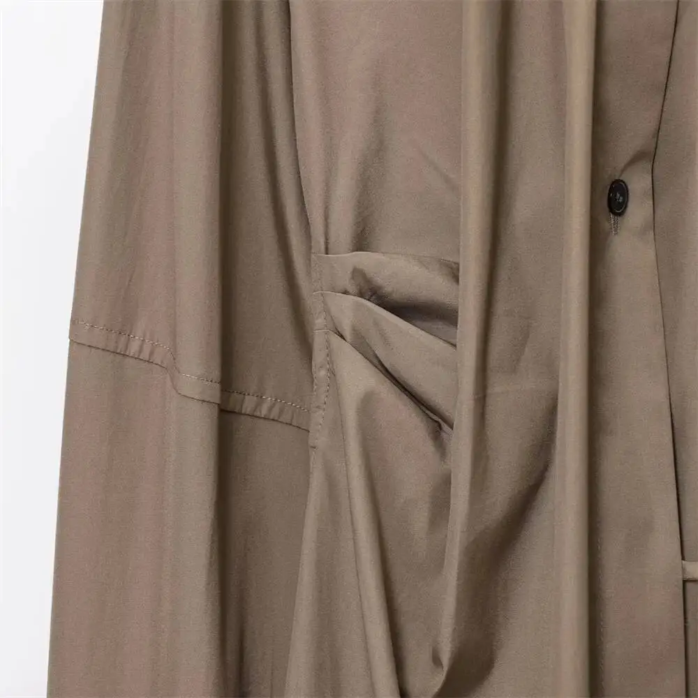 Autumn Women's Clothing New Casual Simple Shirt Dress Long Skirt