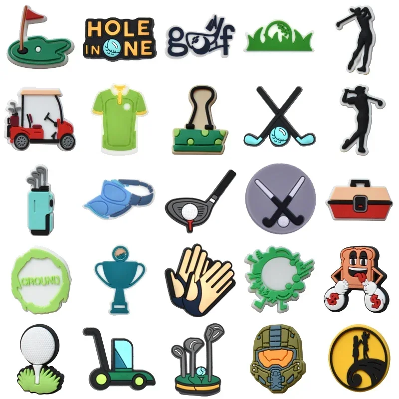 

Shoe Charms for Crocs Accessories Baseball Stadium Shoes Charm for Croc Decorations Pins Men Accessory Jeans Woman Clogs Clips