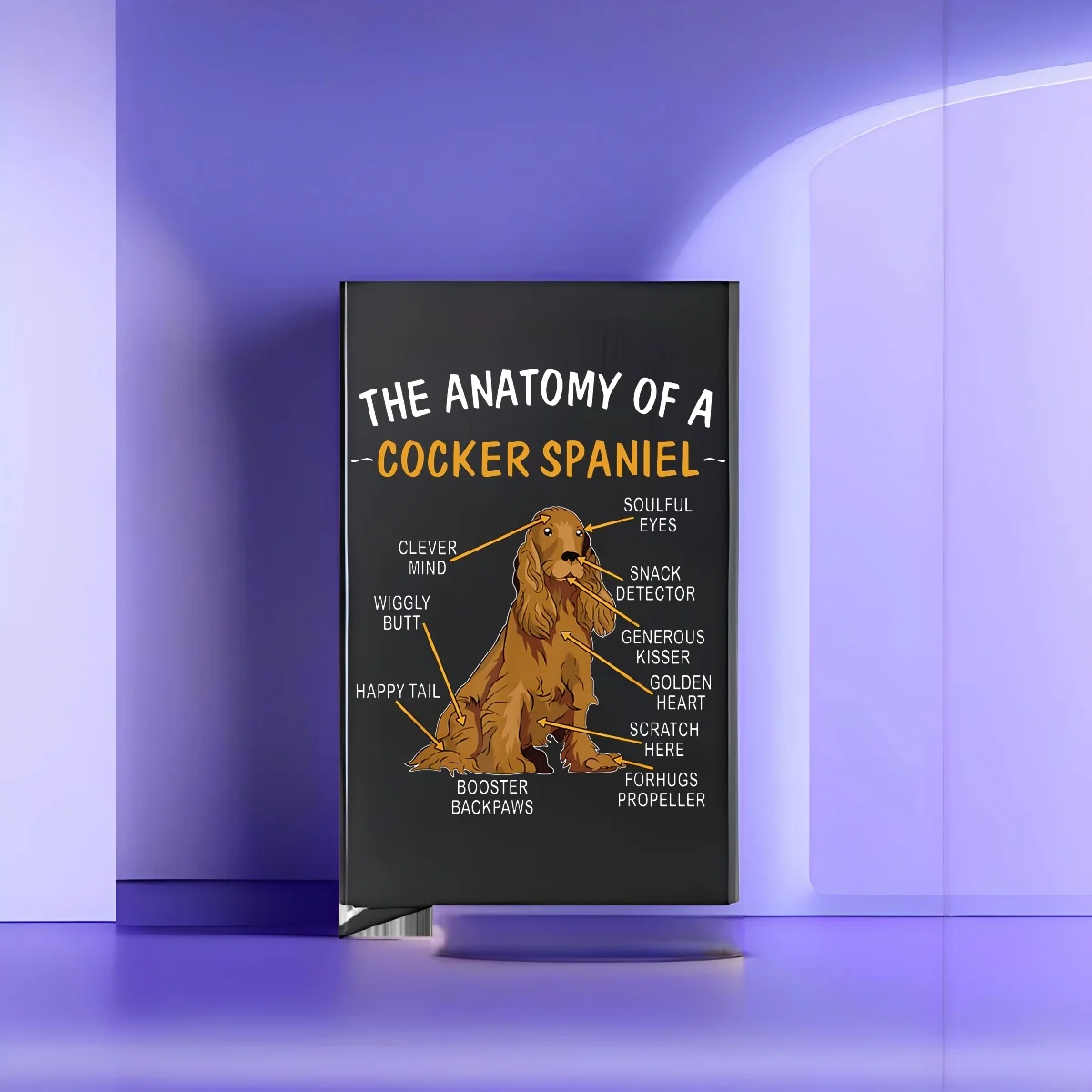 

Cocker Spaniel 2026 New Style Fashion Printed Card Case Various Color Options Easy to Use Compact for Daily Needs