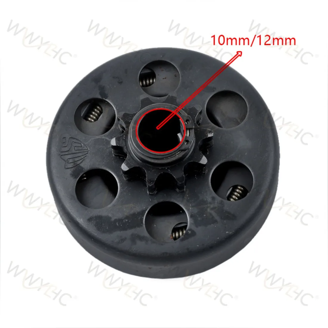 168CC Kart Clutch 168F Engine Chain Disk Clutch 19/20 Swing Block, Dry Clutch