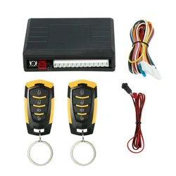 Universal Car Door Lock Keyless Entry with Trunk Release Button Remote Central Locking Kit